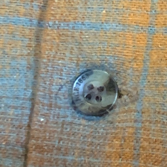 PENDLETON The Original Board Shirt Brown/Orange/Blue Plaid Wool Size M L/S - Picture 3 of 6